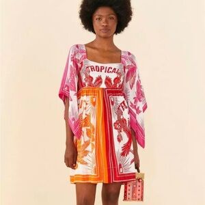 NWT Farm Rio Patchwork Mini Sz M